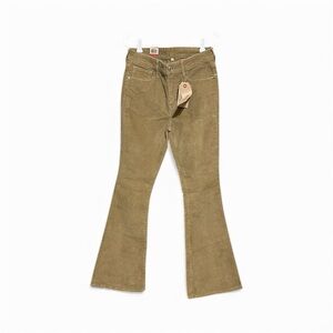Levi’s High Rise Flare Tan Corduroy Pants